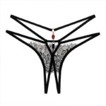 Women’s-Underpant-Lace-Cross-Open-Crotch-Panties-Perspective-Thong-Temptation-Sexy-Underwear-Fantastic-Low-waist-One-Size-Brief