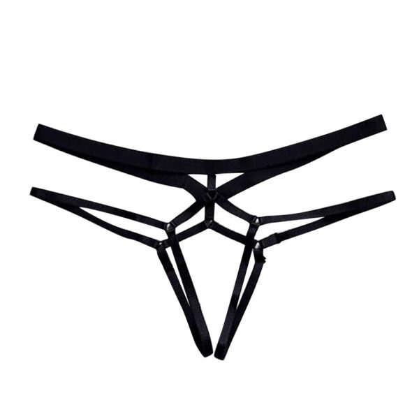 Women Pantie Sexy Lace High Waist Elastic Lingerie Transparent Bandage Knickers Underpants Underwear Women Erotic Thongs Femme
