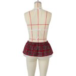 Ladies-Sexy-Lingerie-Sexy-Underwear-Hot-Sheer-Naughty-Maid-Plaid-Uniform-Outfit-Erotic-Cosplay-Costumes-plus-size-M-3XL