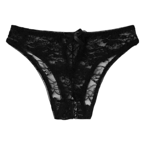 Women Sexy Lingerie hot erotic open crotch Panties Porn Lace transparent underwear crotchless sex wear cheeky briefs