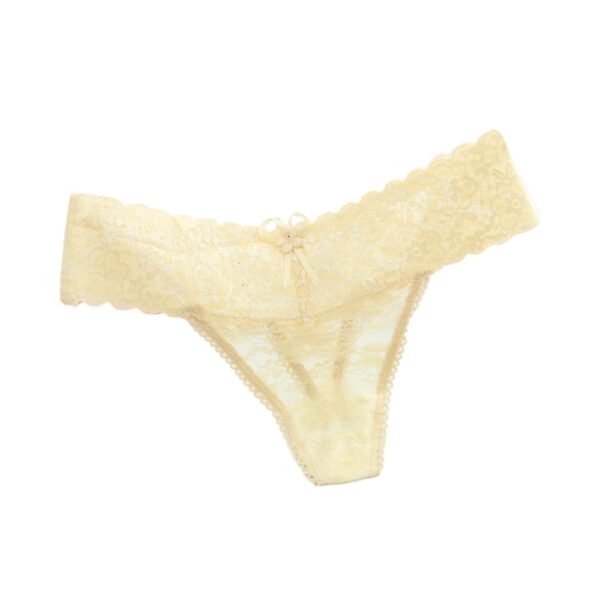 1PC Sexy Women Lace Thongs Lingerie G-string Panties Low Waist Briefs Underpants T-back Panties Plus Size Sexy Underwear