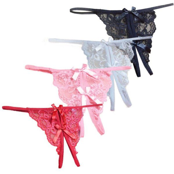 Lace Panties Sexy Lingerie Femme Thin Lingerie Sexy Hot Erotic Women's Pants G-string Thong Sexy Underwear Transparent