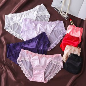 Women's Sexy Lingerie Lace Open Thong Panties G-Pants Lingerie Pajamas