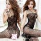 Sexy Teddies Bodysuits Women Sexy Lingerie Intimates Dobby Slips Tights Erotic Hot Sexy Fishnet Stockings Open-seat costumes