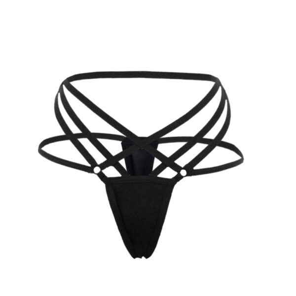 Adult Sex Bondage Erotic Toys For Couples Women Sexy Lingerie G-string Mesh Briefs Underwear Panties T String Thongs Knick FDH