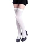 Womail-Womens-Girls–brand-new-and-high-quality-Fashion-Cotton-Opaque-Over-Knee-Thigh-High-Elastic-Socks
