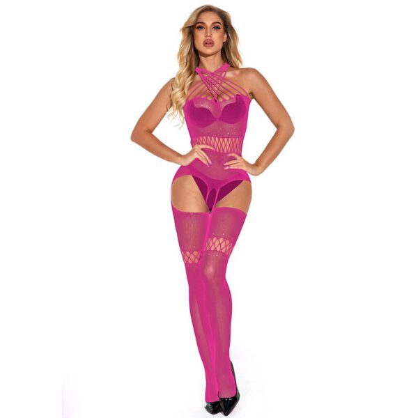 new body stockings for women catsuit sexy Erotic Lingerie Mesh Fishnet Teddies Bodysuits bodystocking underwear tights#P30